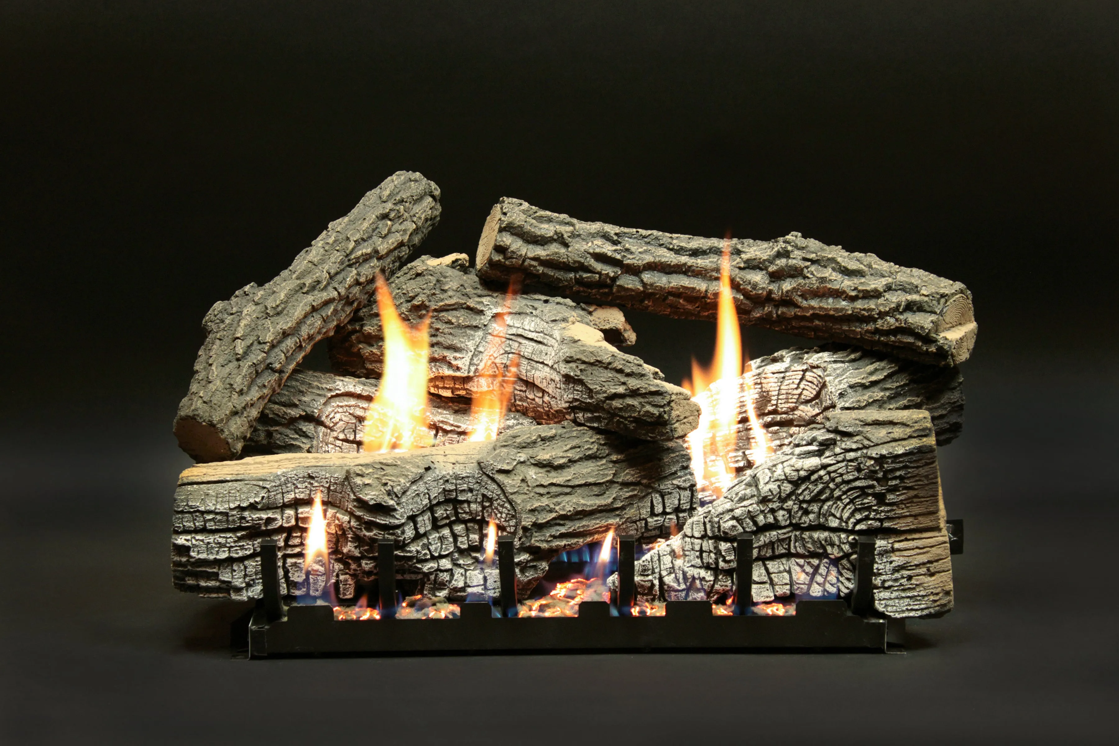 LS18WRR/LS24WRR/LS30WRR Stacked Wildwood Refractory Log Set
