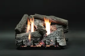 LS18WRR/LS24WRR/LS30WRR Stacked Wildwood Refractory Log Set