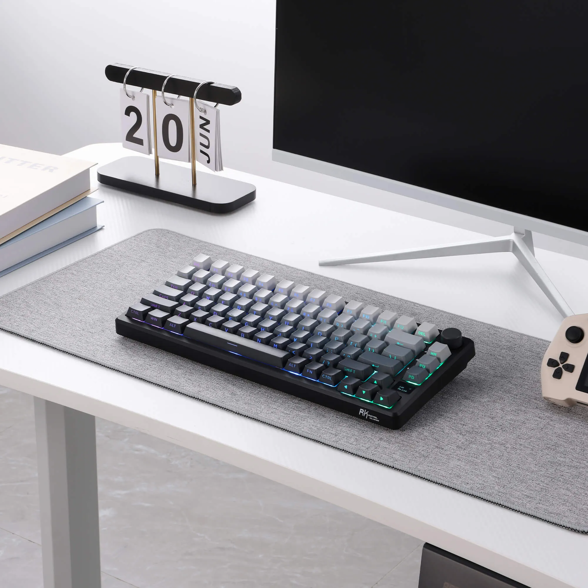 M75 75% Wireless Gaming Keyboard （Side Printed PBT Keycaps）