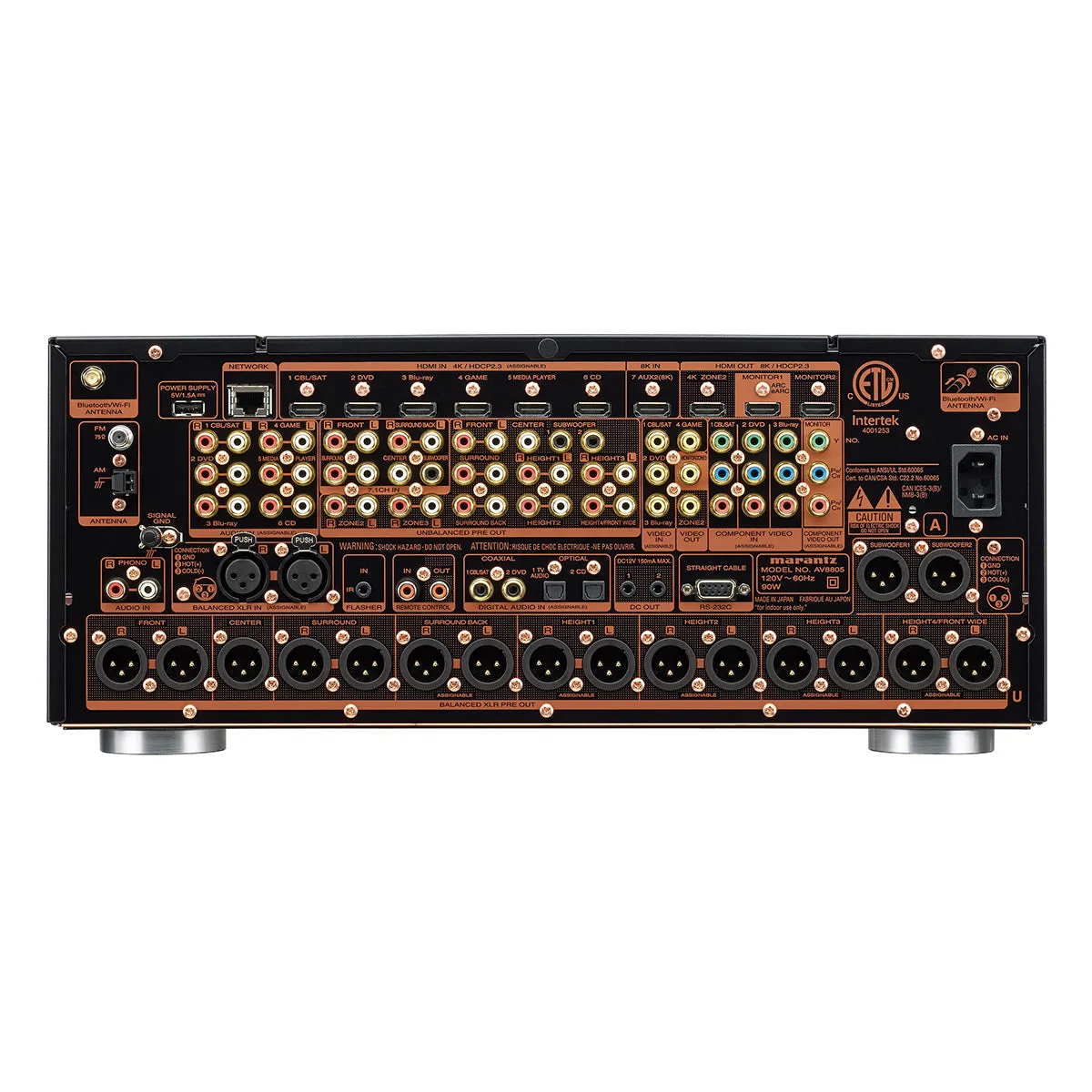 Marantz AV8805A 13.2Ch 8K UHD Pre-Amplifier with HEOS Built-in and Voice Control