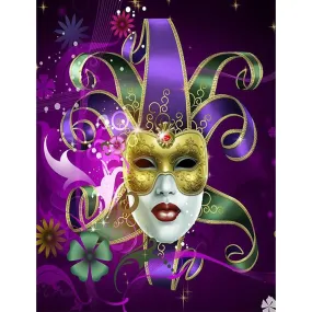 Mask  - Full Round Diamond - 30x40CM