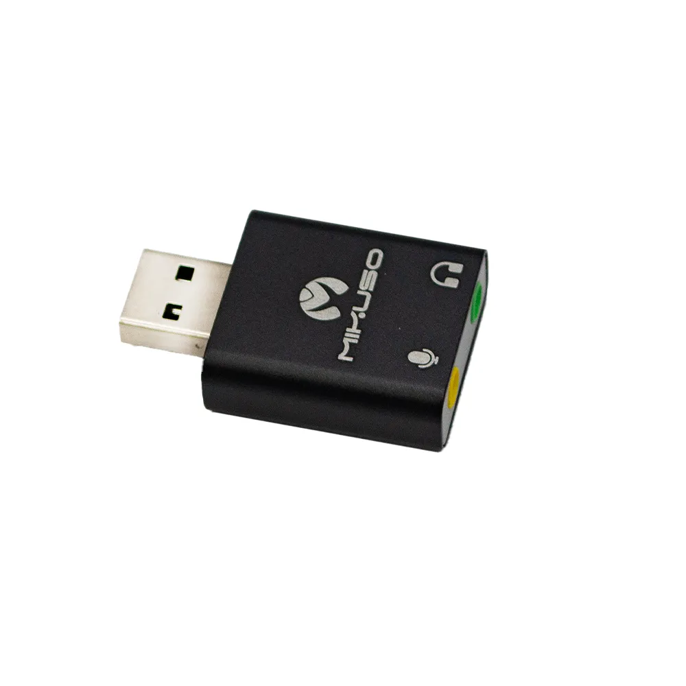 Mikuso 7.1 Soundcard Black [ADT-S006(7.1 CH)]