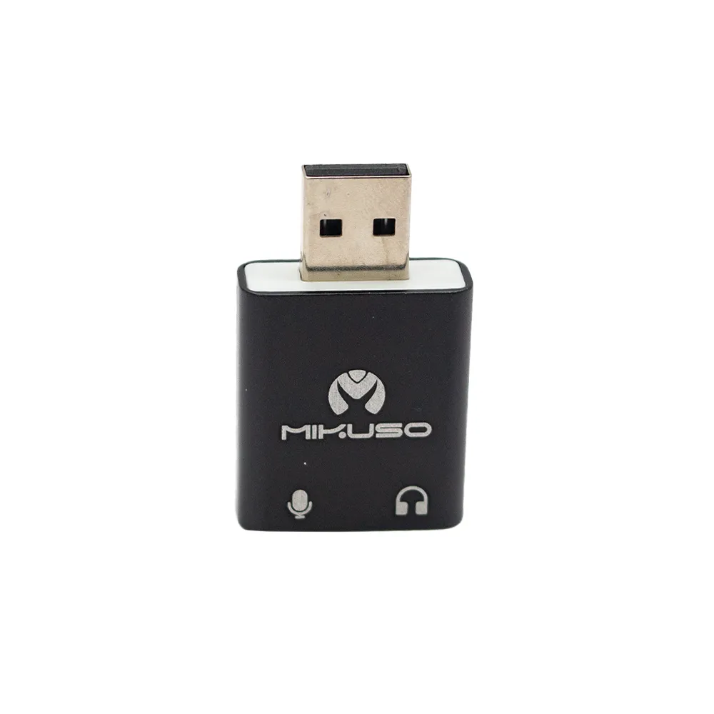 Mikuso 7.1 Soundcard Black [ADT-S006(7.1 CH)]