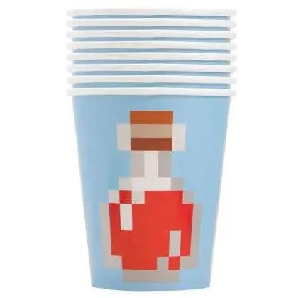 Minecraft - 9oz Paper Cups (8ct)