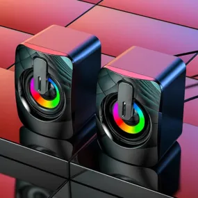 Mini RGB Computer Speaker -RGB Speakers
