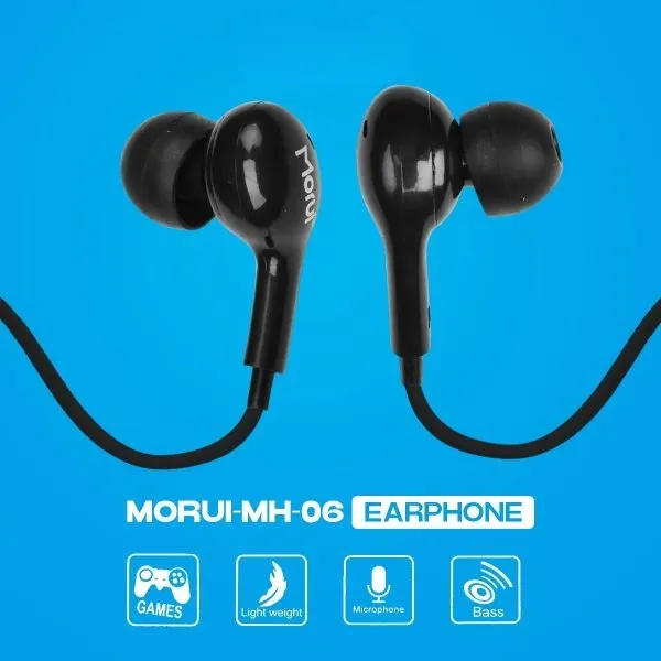 Morui Hm-06 Handfree Noise-canceling Gaming Headset With Heavy Bass Stereo Sound