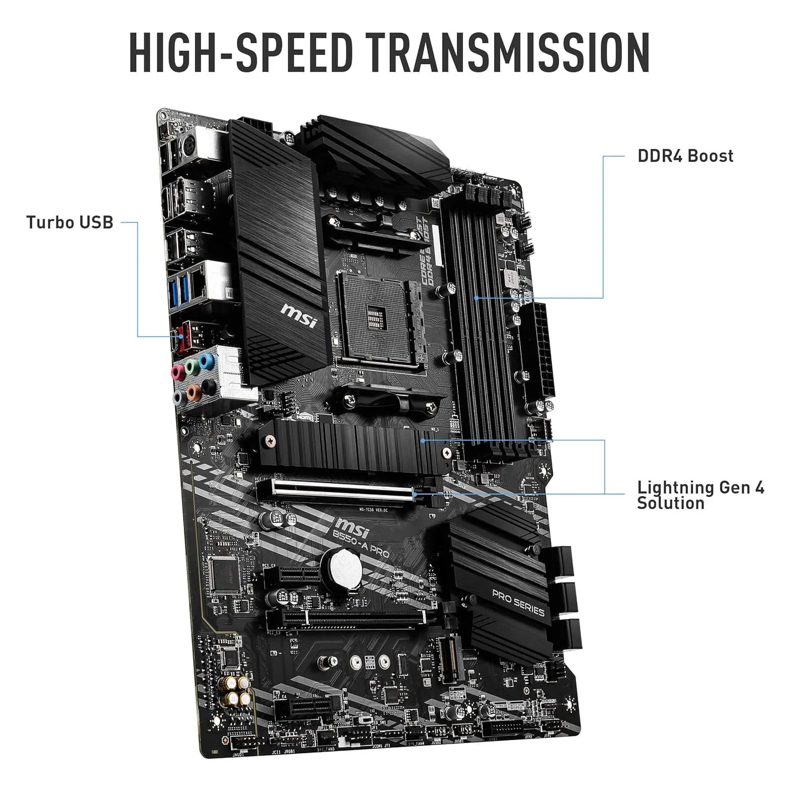 MSI B550-A PRO ProSeries Motherboard (Refurbished)