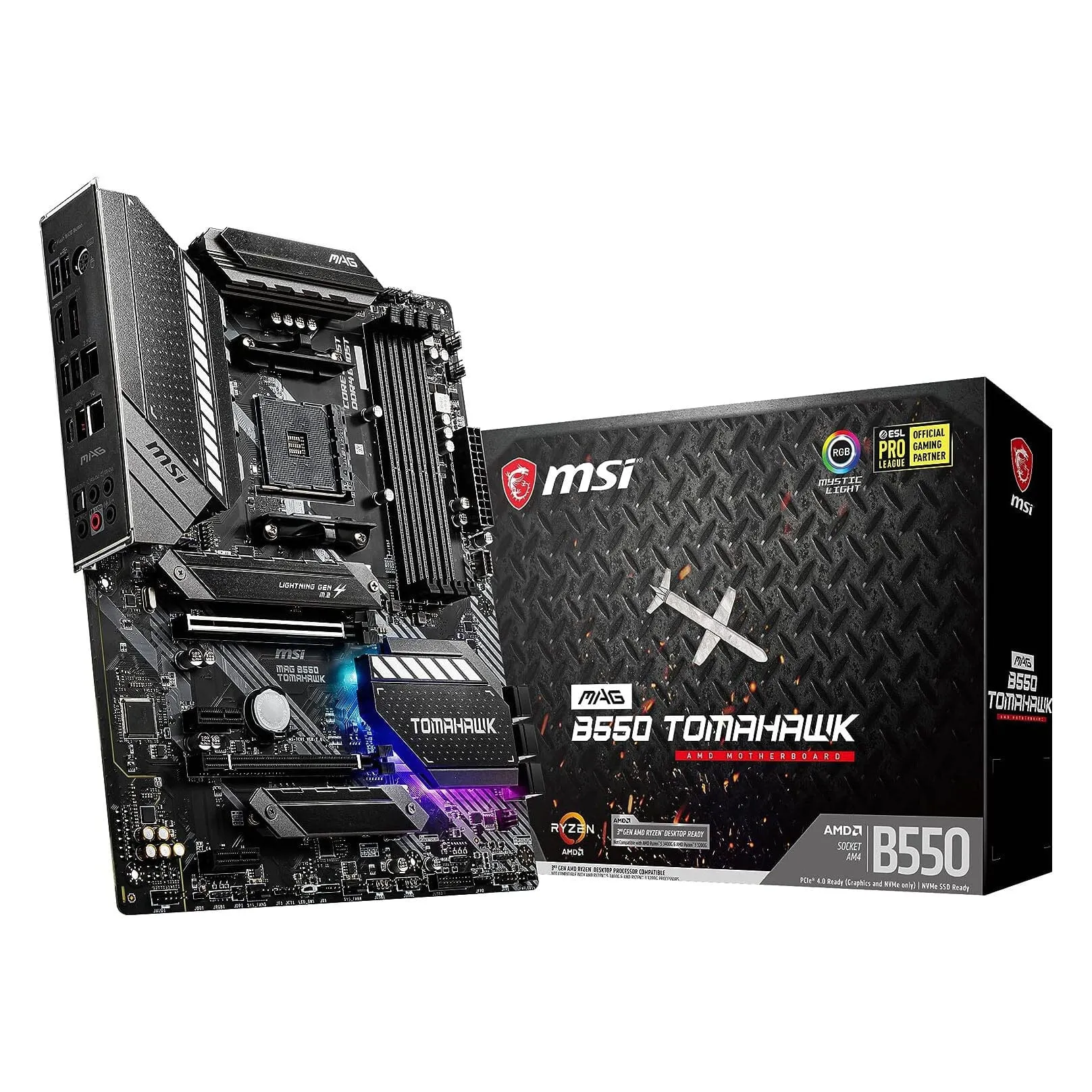 MSI MAG B550 Tomahawk Gaming Motherboard (Refurbished)