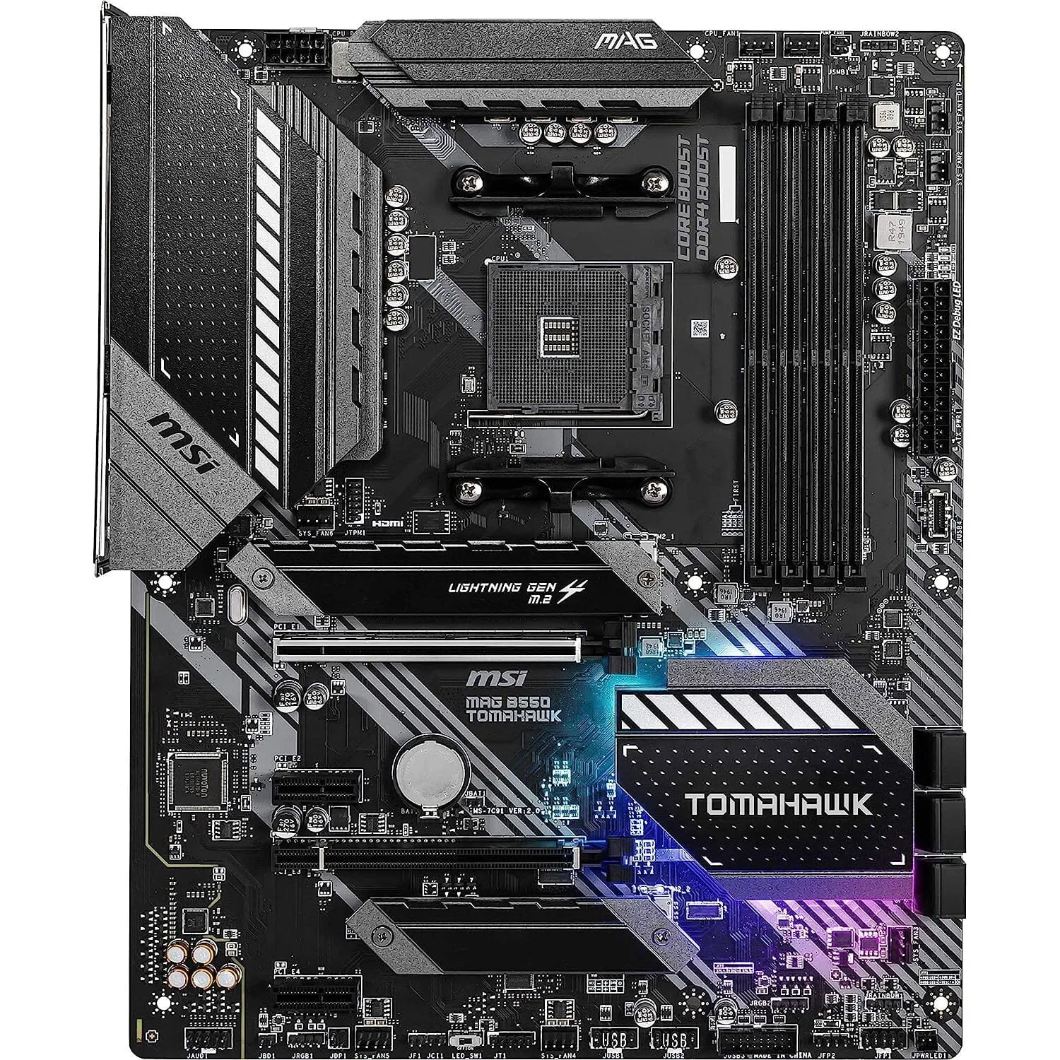 MSI MAG B550 Tomahawk Gaming Motherboard (Refurbished)