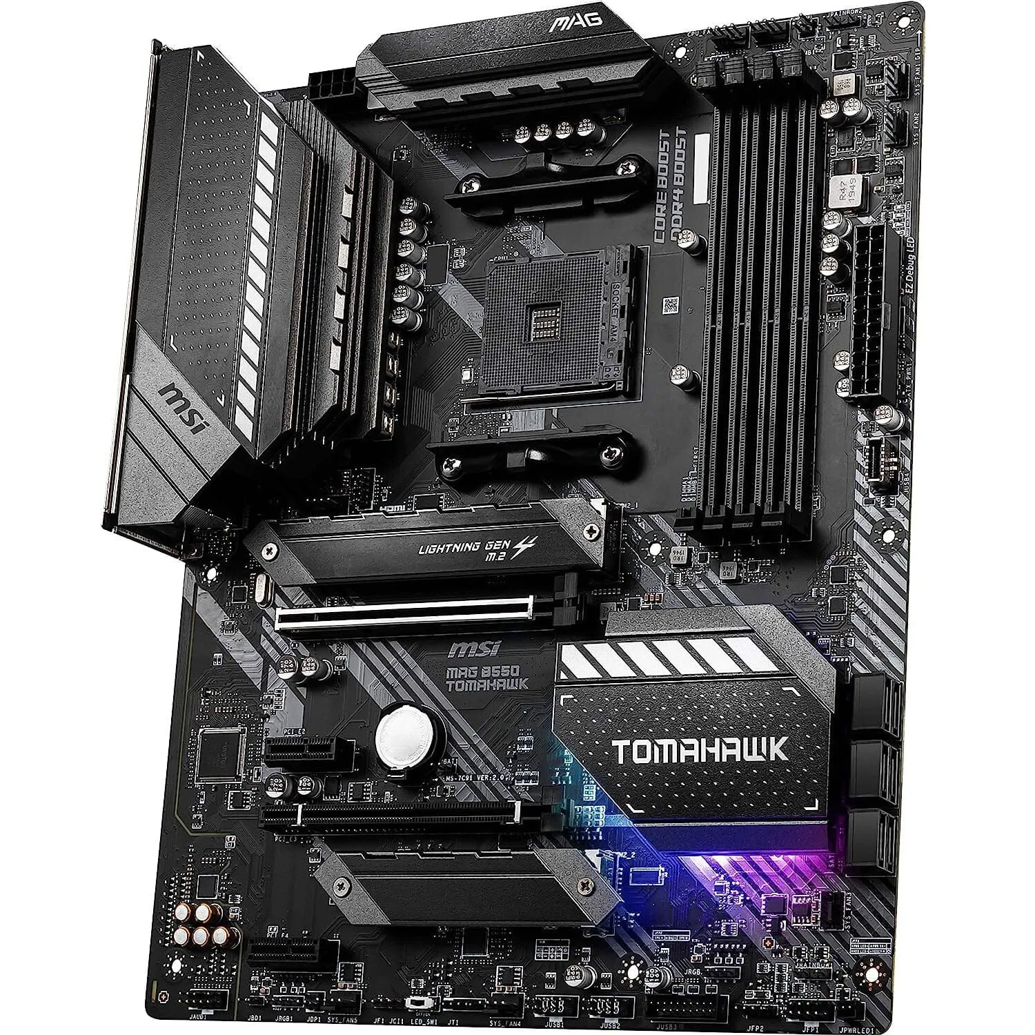 MSI MAG B550 Tomahawk Gaming Motherboard (Refurbished)