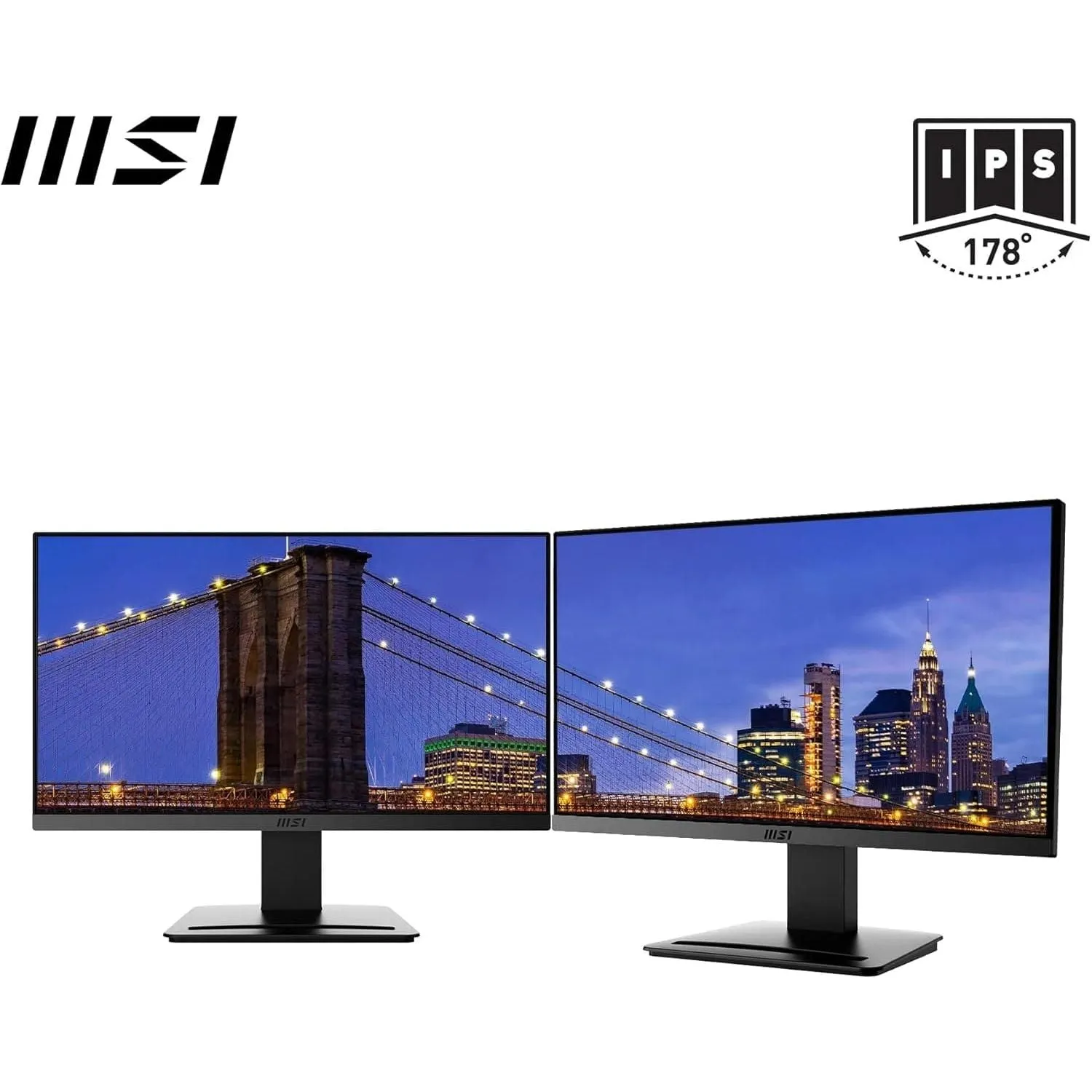 MSI PRO MP223 22.3" FHD 100Hz Monitor, VA, 4ms, FreeSync, HDMI/VGA, Anti-Glare, TÜV Certified