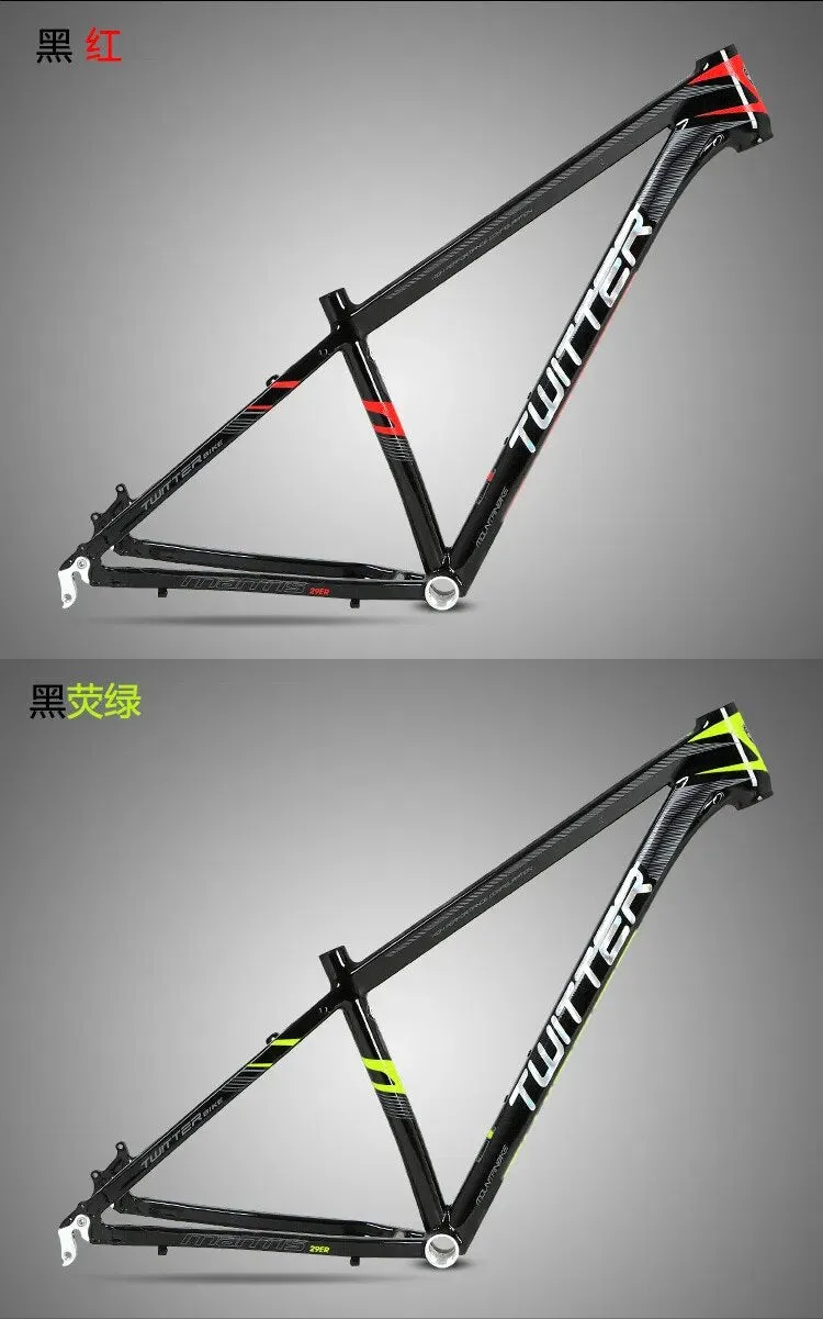 New Bicycle Fittings 29 Inches Aluminum Alloy Mountain Frame Mantis Cross-Country Climbing Bike Rack full suspension frame