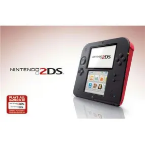 Nintendo 2ds Crimson Red