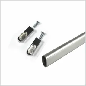 Novara 18in Under Shelf Oval Rod Kit