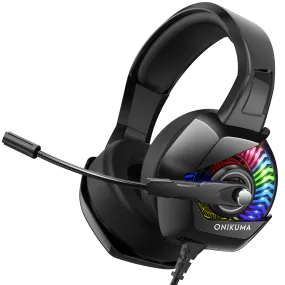 ONIKUMA K6 Casque PC Gamer Bass Stereo wired Gaming Headphones