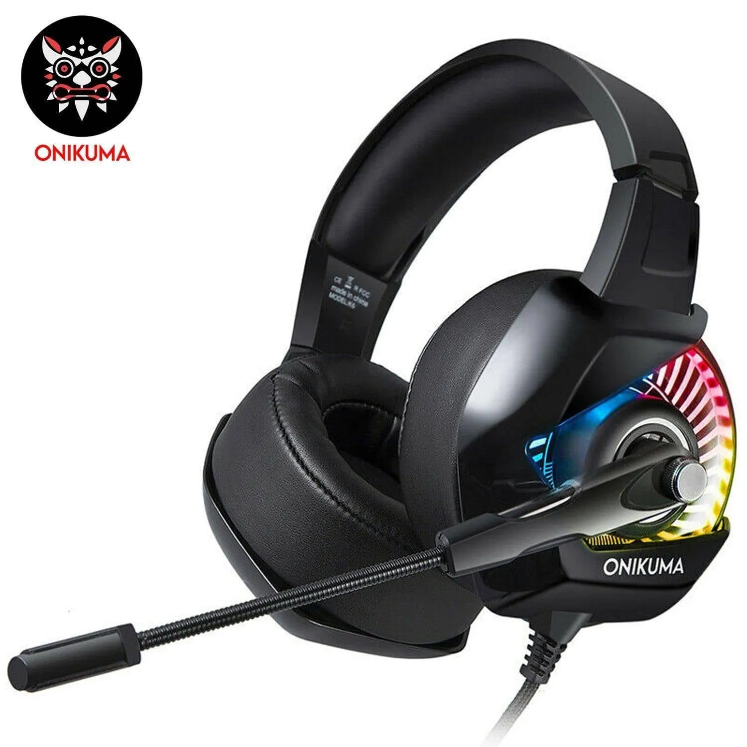 ONIKUMA K6 Gaming Headset with RGB Light