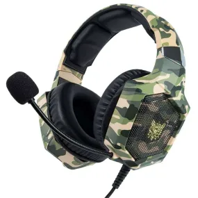 ONIKUMA K8 Wired Stereo Gaming Headphones With Mic LED Lights