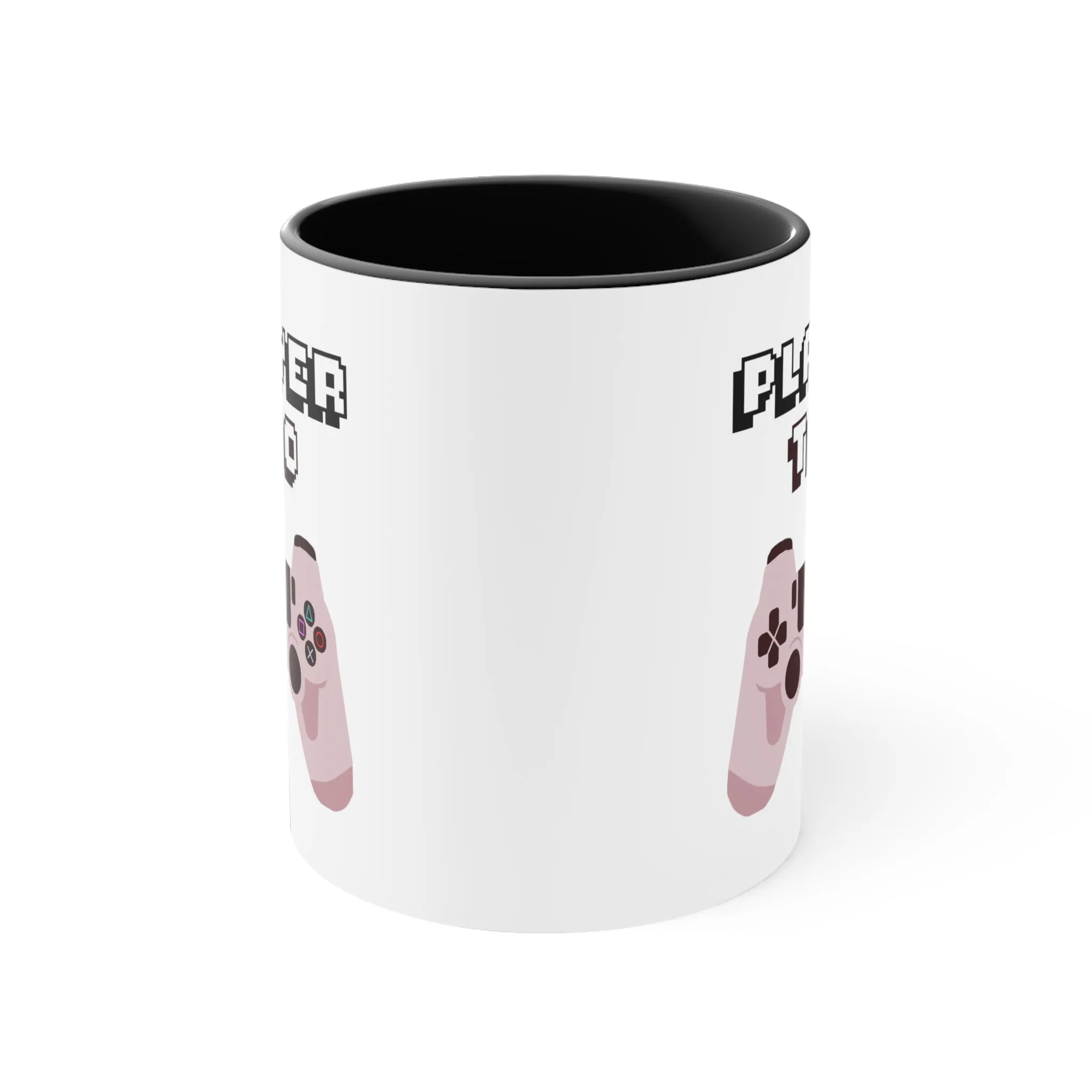 Player Two Accent Coffee Mug, 11oz