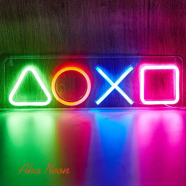 Playstation Neon Gaming Sign