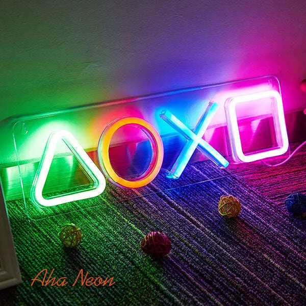 Playstation Neon Gaming Sign