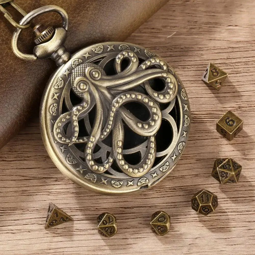 Pocket Watch w/ Mini Dice