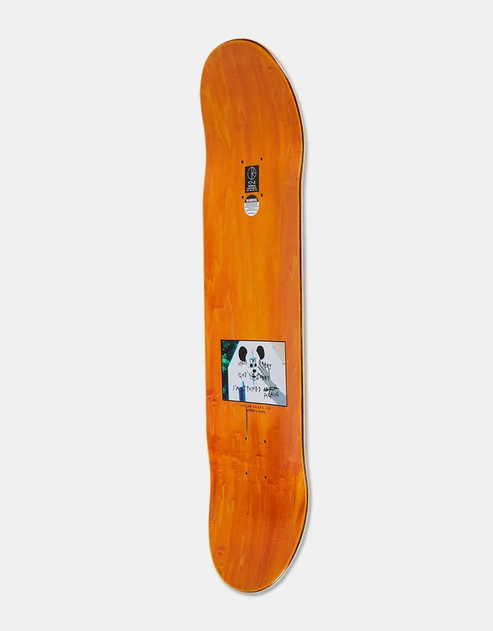 Polar Boserio Jesus Skateboard Deck - 8.5" (Short)
