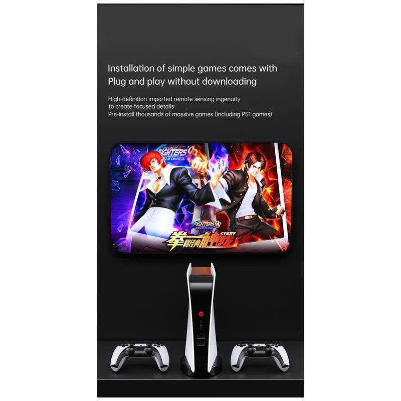 Ps5 4K Hd 2.4G Wireless Classic Video Game Controller For Ps1/Fc/Gba -Gsp5