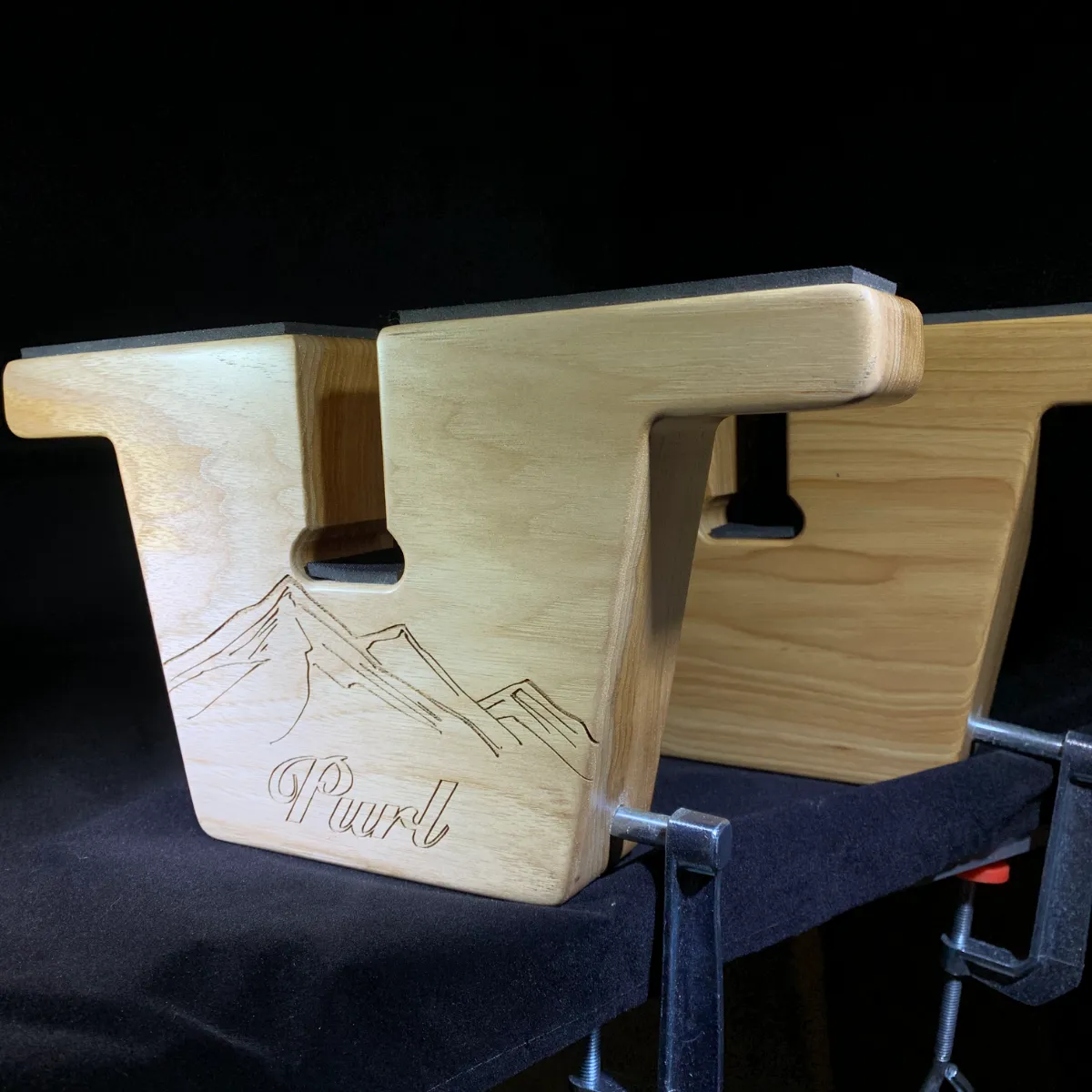 Purl Ski & Snowboard Wood Waxing Stands