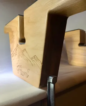 Purl Ski & Snowboard Wood Waxing Stands