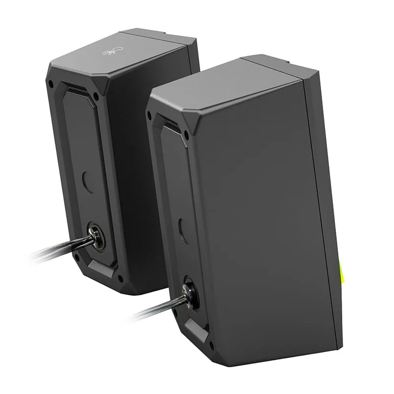 Redragon 2.0 Satellite Speaker Anvil 2 X 3W Rgb Usb|Aux Gaming Speaker - Black