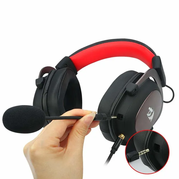 REDRAGON Over-Ear ZEUS 2 USB Gaming Headset – Black