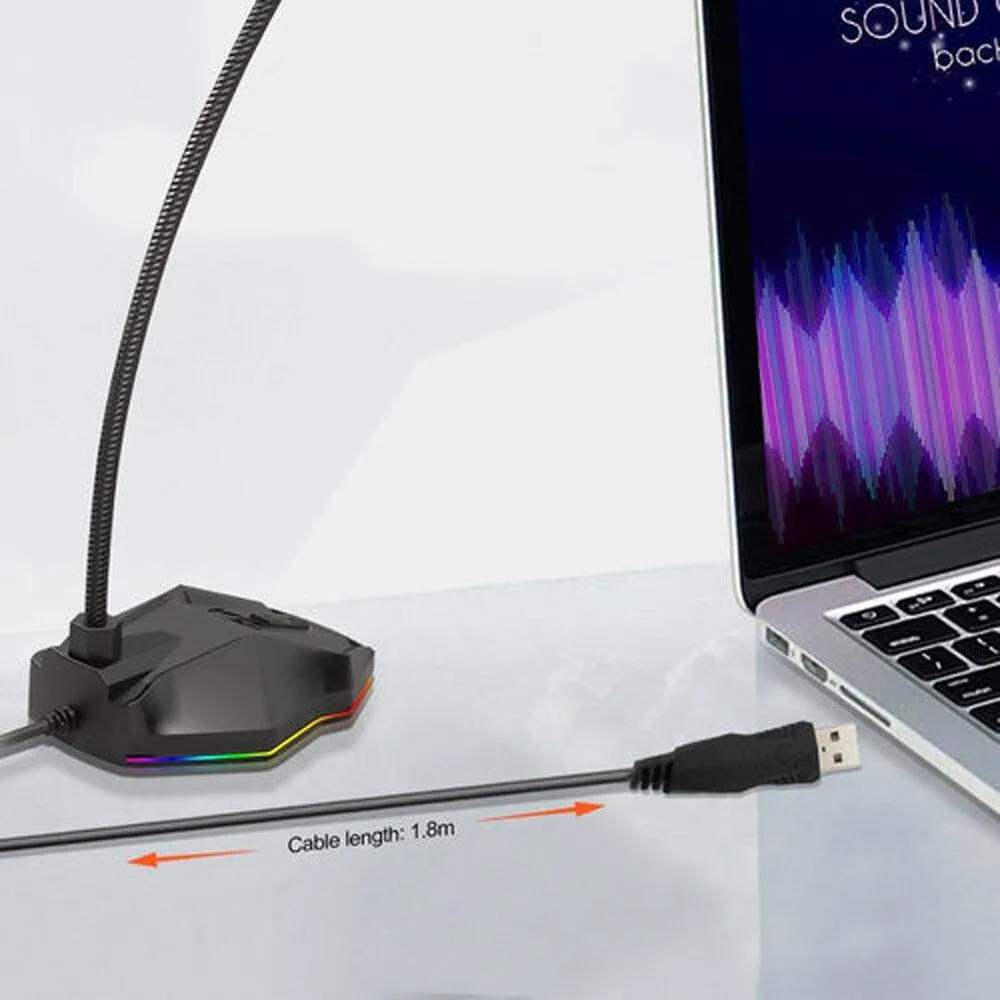 Redragon Stix GM99 Wired RGB Gaming Microphone