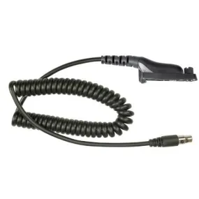 Replacement Cable for BTH Dual Muff Headsets for Motorola APX, XPR Portables