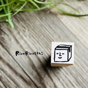 [RiraRira Hanko] Package Delivery mini rubber stamp