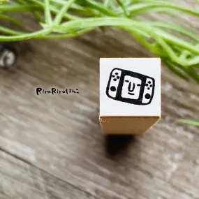 [RiraRira Hanko] Switch Gaming mini rubber stamp
