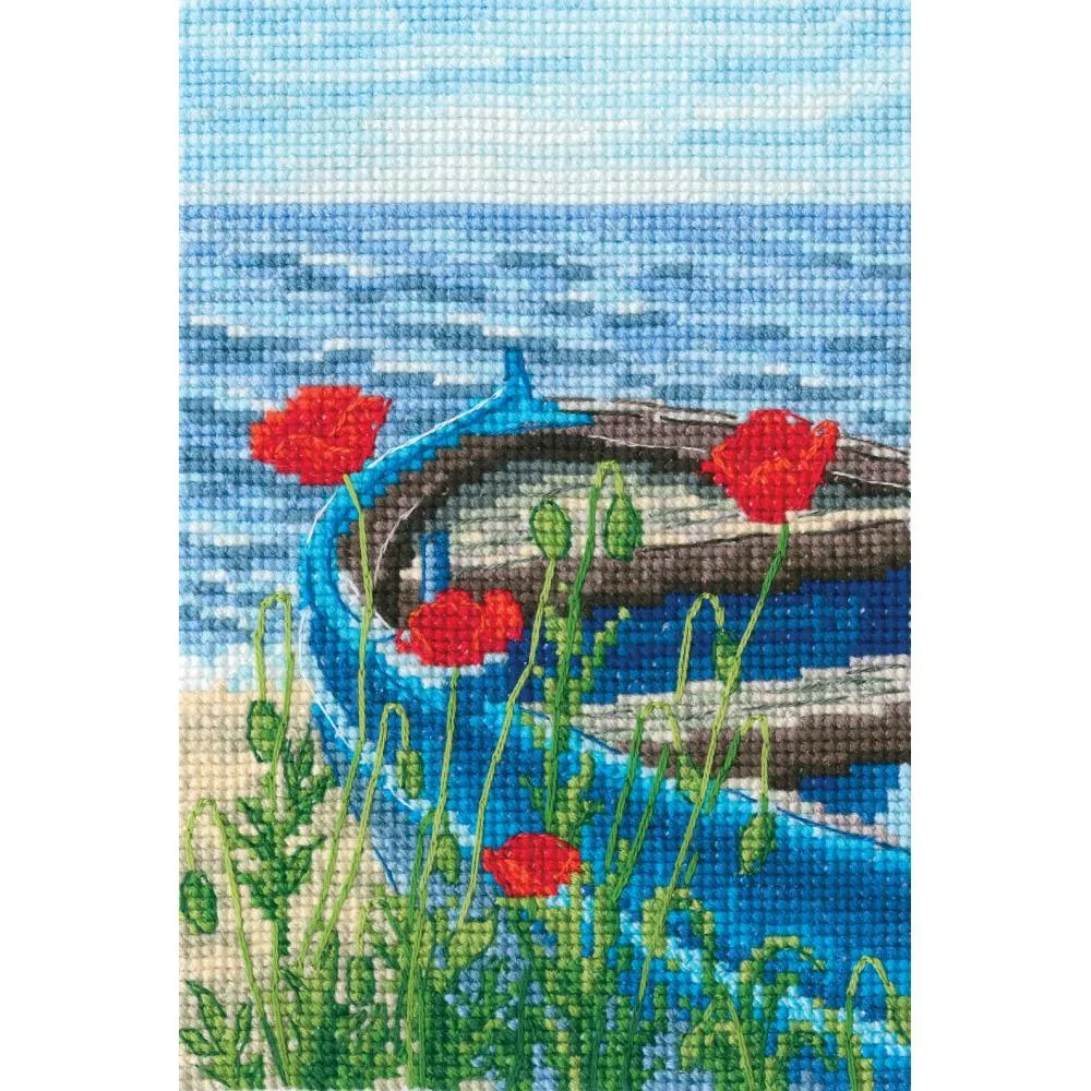 RTO Counted Cross Stitch Kit 3.75"X5.5" - Flavour of Salt, Wind & Sun III (16 Ct)*