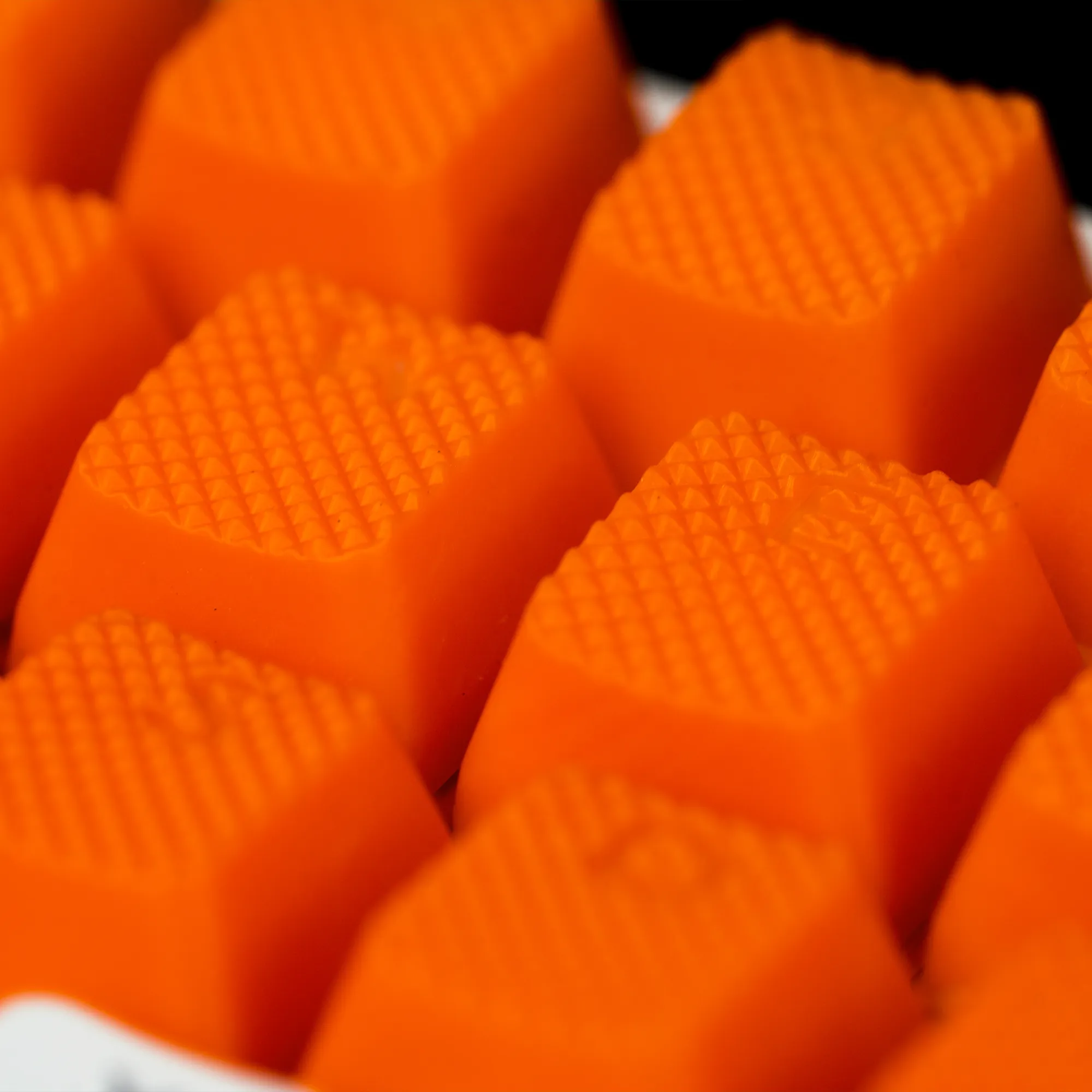 Rubberized Gaming Keycaps (Orange)