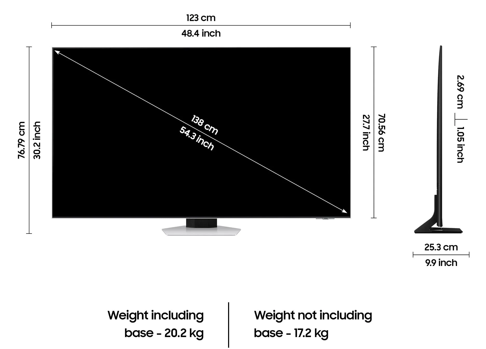 Samsung 138 cm (55 inches) 4K Ultra HD Smart NEO QLED TV QA55QN85BAKLXL (Bright Silver)