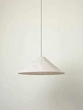 Siya - collapsible large linen pendant
