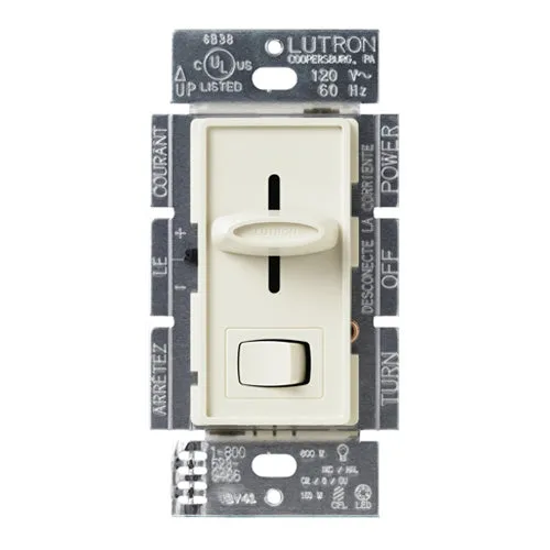 Skylark LED  Dimmer Switch, 150-Watt, Single Pole or 3-Way, Light Almond