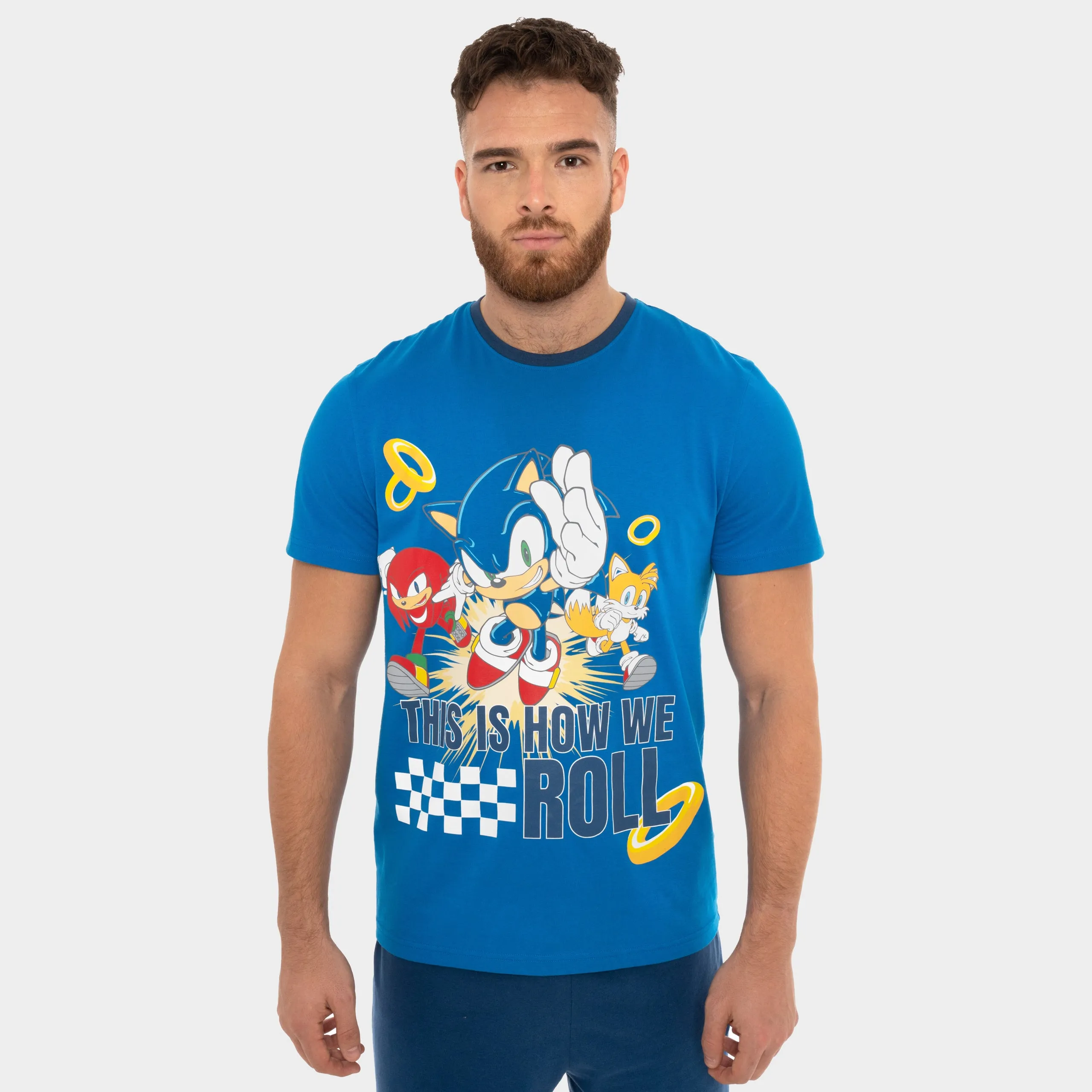Sonic the Hedgehog Mens Pyjamas