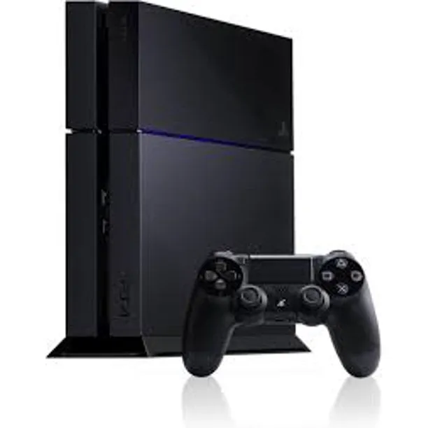Sony PlayStation 4 500GB Gaming Console Black 2 Controller Included BOLT AXTION Bundle Used