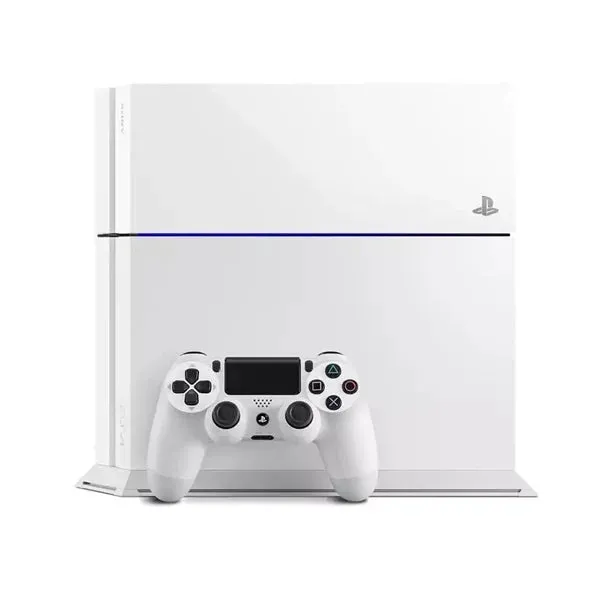 Sony PlayStation 4 500GB Gaming Console White With BOLT AXTION Bundle Like New