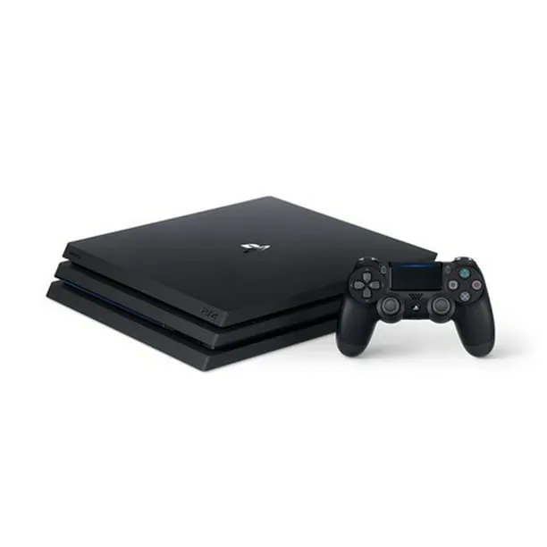 Sony PlayStation 4 Pro 1TB Gaming Console Black 2 Controller Included BOLT AXTION Bundle Like New