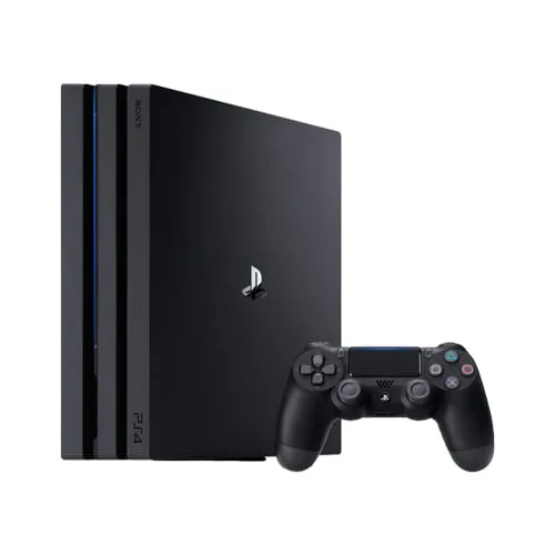 Sony PlayStation 4 Pro 1TB Gaming Console Black 2 Controller Included BOLT AXTION Bundle Like New
