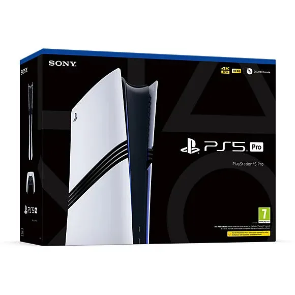 Sony PlayStation 5 Pro Console - White & Black | 9595779