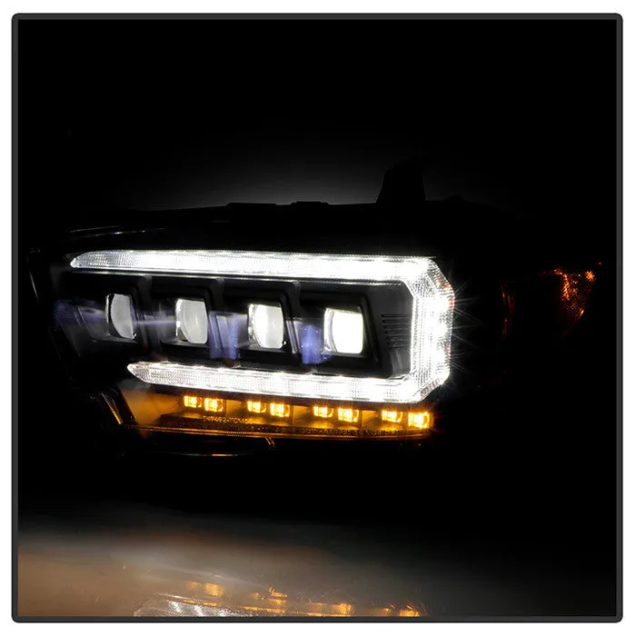 Spyder Apex Toyota Tacoma 16- 22 SEQ signal Headlights Black