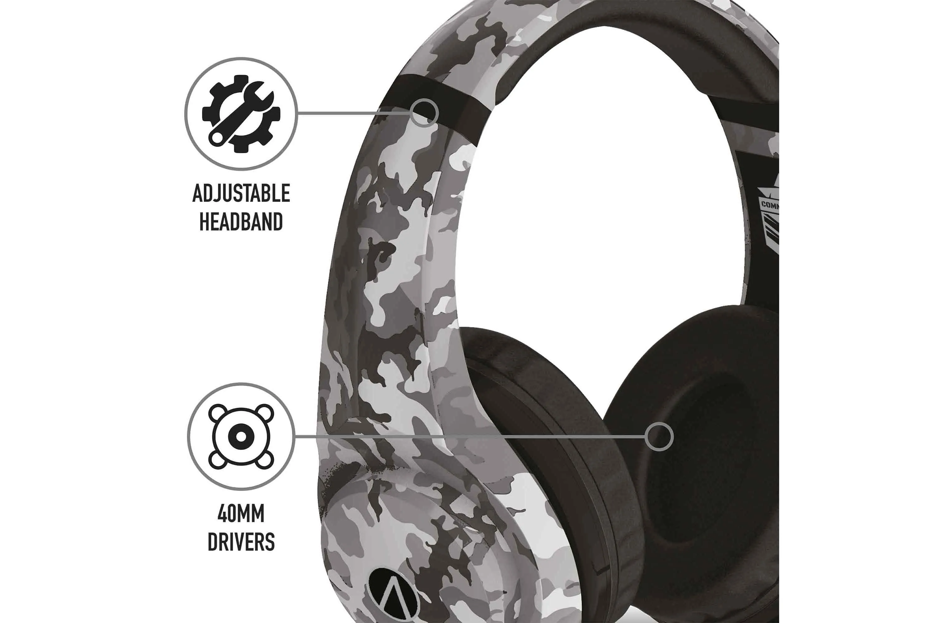 Stealth XP Commander Gaming Headset - Urban Camouflage