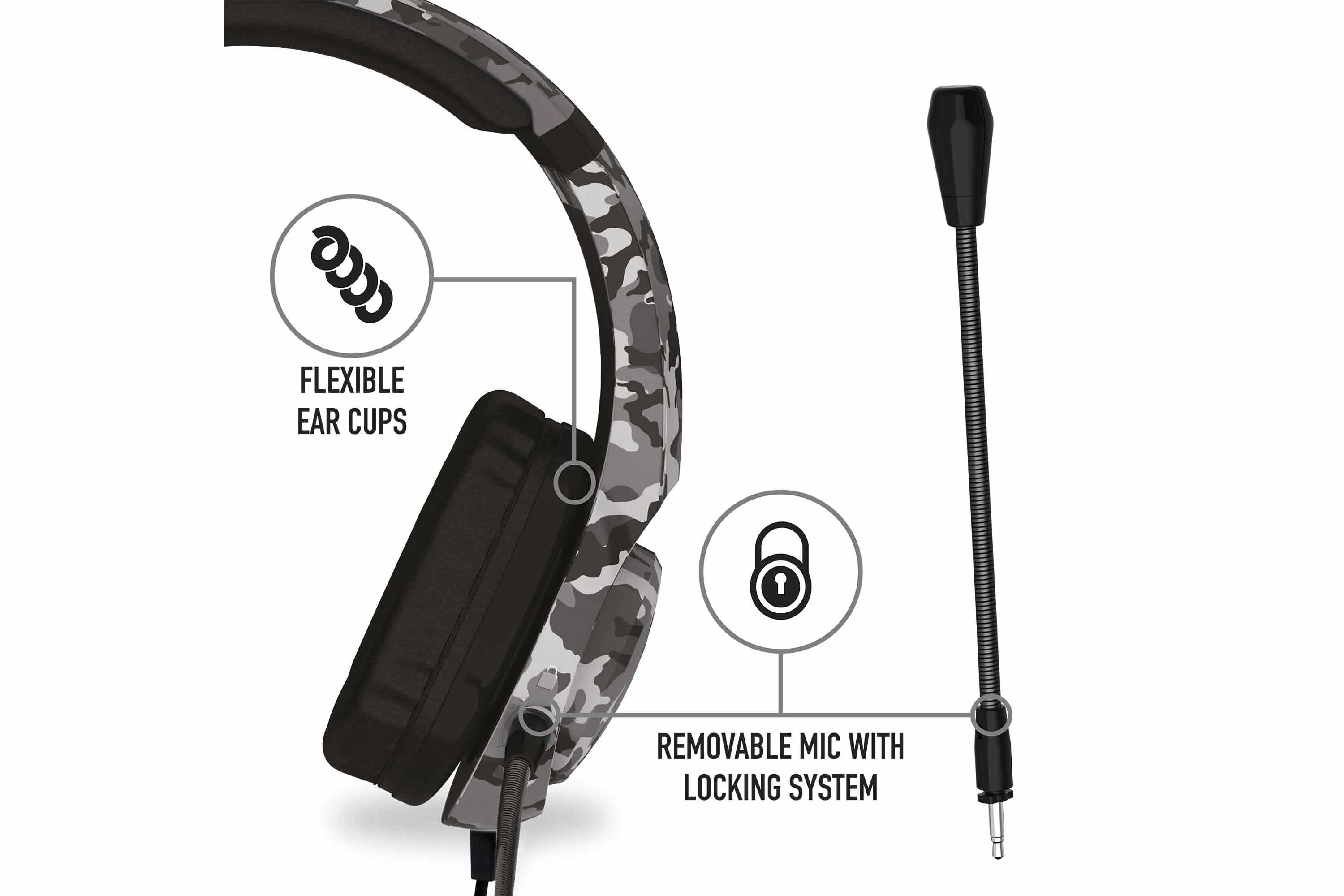 Stealth XP Commander Gaming Headset - Urban Camouflage