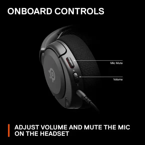 SteelSeries Arctis Nova 1 Multi-System Gaming Headset - Black
